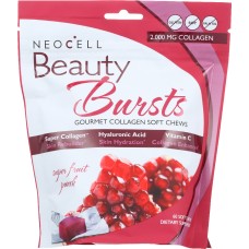 NEOCELL: Beauty Bursts Gourmet Collagen Soft Chews Super Fruit Punch 60 Soft Chews