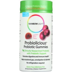 RAINBOW LIGHT: Probiolicious Probiotic Gummies Berry 50 Gummies