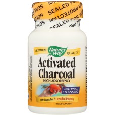 NATURES WAY: Activated Charcoal 100 cp