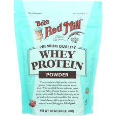 BOB'S RED MILL: Whey Protein Powder 12 oz