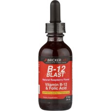 BRICKER LABS: Blast B12 Vitamin B12 and Folic Acid 2 oz