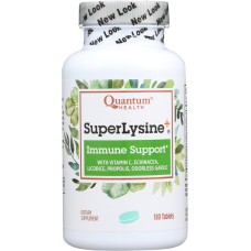 QUANTUM HEALTH: Super Lysine + Immune System 180 Tablets
