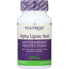 NATROL: Alpha Lipoic Acid 300 mg 50 Capsules