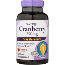NATROL: Cranberry Fast Dissolve 250 mg 120 Tablets