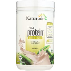 NATURADE: Pea Protein Vegan Shake Vanilla 15.66 Oz