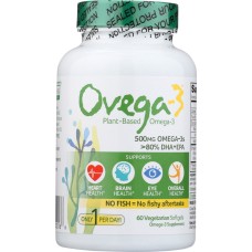 OVEGA-3: Plant Based Omega-3 60 sg