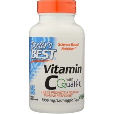 DOCTORS BEST: Vitamin C With Qc 1000Mg 120 vc