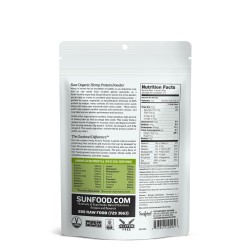 SUNFOOD SUPERFOODS: Hemp Protein Powder 8 oz