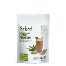 SUNFOOD SUPERFOODS: Hemp Protein Powder 8 oz