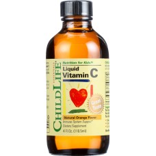 CHILDLIFE ESSENTIALS: Liquid Vitamin C Orange Flavor 4 oz