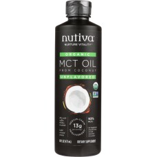 NUTIVA: Organic Mct Oil 16 oz