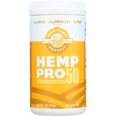 MANITOBA HARVEST: Hemp Pro 50 Plant Based Protein Supplement 16 oz