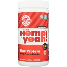 MANITOBA HARVEST: Hemp Yeah! Max Protein 16 oz