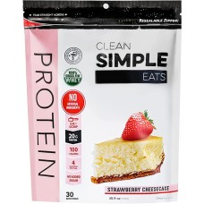 CLEAN SIMPLE EATS: Protein Pwder Strawberry 36 oz