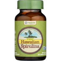 NUTREX: Hawaii Spirulina Pacifica Pure Hawaiian Nature's Multi-Vitamin 500 Mg 200 Tablets