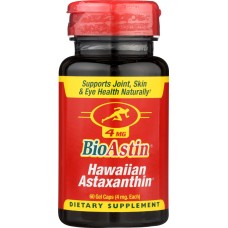 NUTREX: Hawaii BioAstin Hawaiian Astaxanthin 4 Mg 60 Gel Caps