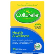 CULTURELLE PROBIOTIC: Probiotic Health & Wellness 30 Vegetarian Capsules