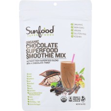 SUNFOOD SUPERFOODS: Superfood Powder Choc 8 oz