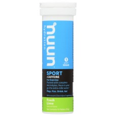 NUUN: Sport Fresh Lime Electrolyte Drink Tablets 10 tb