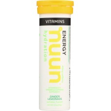 NUUN: Drink Tab Ginger Lemonade 12 tb
