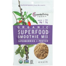 ESSENTIAL LIVING FOODS: Superfood Smoothie Mix 6 oz