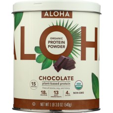ALOHA: Protein Powder Chocolate 19.6 oz