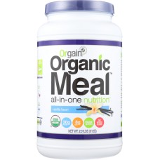 ORGAIN: Organic Meal All-in-one Nutrition Vanilla Bean 2.01 lb