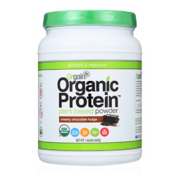 ORGAIN: Protein Powder Chocolate Fudge 1.02 lb