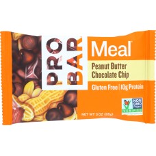 PROBAR: Meal Bar Peanut Butter Chocolate Chip 3 oz