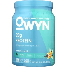 OWYN: Smooth Vanilla Protein Powder 1.1 lb
