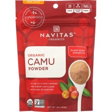 NAVITAS ORGANICS: Organic Camu Powder 3 oz