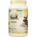 GENCEUTIC NATURALS: Plant Head Protein Powder Vanilla 1.7 lbs