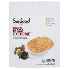 SUNFOOD SUPERFOODS: Maca Powder Extreme 8 oz