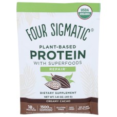 FOUR SIGMATIC: Creamy Cacao Protein Powder 1.41 oz