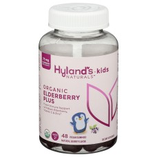 HYLAND: Kids Organic Elderberry Plus Gummies 48 pc