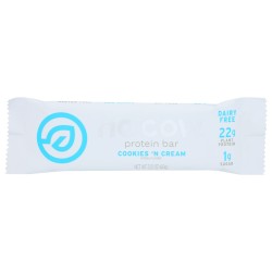 NO COW BAR: Cookies N Cream Protein Bar 2.12 oz