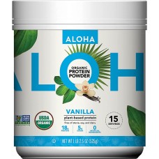 ALOHA: Organic Vanilla Protein Powder 1 lb