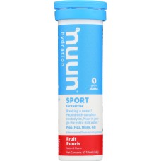 NUUN: Sport Fruit Punch 10 tb