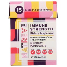 NATREVE: Immune Strength 15Pkt 67.5 gm