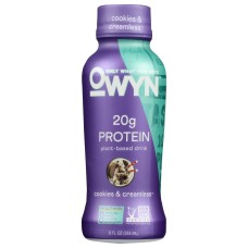 OWYN: Vegan Protn Shke Ckie Crm 12 oz