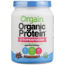ORGAIN: Powder Sprfd Plnt Choc Fd 1.12 lb