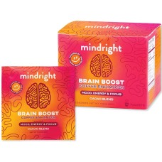 MINDRIGHT: Brain Boost Coffee Enhancer Poweder 10 ea