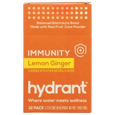HYDRANT: Hydration Imnty Lmn Gngr 12 ea