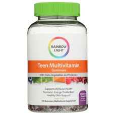 RAINBOW LIGHT: Teens Multivitamin Gummies 120 pc