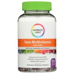 RAINBOW LIGHT: Teens Multivitamin Gummies 120 pc