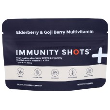 SEATTLE GUMMY COMPANY: Multivitamin Gummy Elderberry & Goji 1 oz