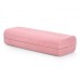 Yoga Bolster Pillow with Washable Cover and Carry Handle-Green