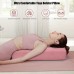 Yoga Bolster Pillow with Washable Cover and Carry Handle-Green