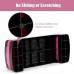 26 Inch Height Adjustable Aerobic Exercise Step Deck with Non-Slip Surface-Black - Color: Black