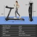 2.25HP Folding Treadmill with Bluetooth Speaker-Black - Color: Black - Size: 2-2.75 HP